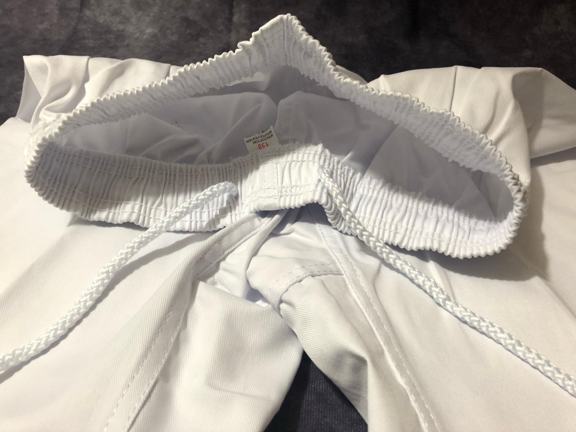 Details der Hose vom Taekwon Do Anzug