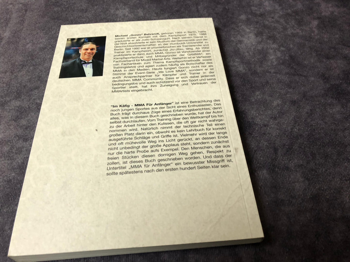 Buch für MMA Kämpfer