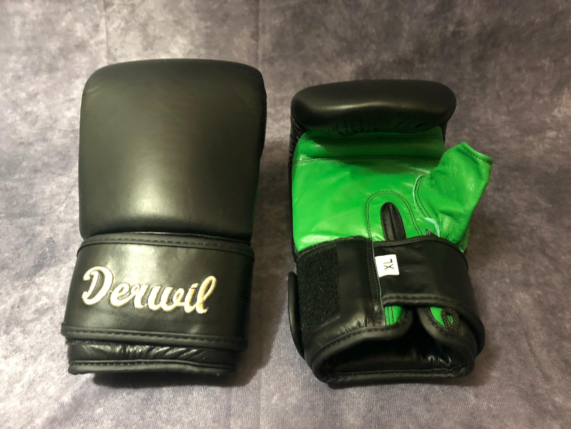 Sandsackhandschuhe aus Leder Kickboxen
