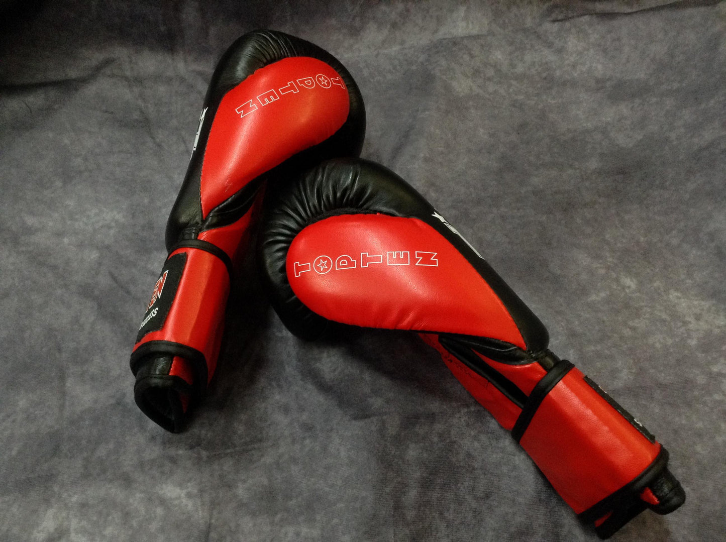 Boxhandschuhe - TOP TEN - Rot Schwarz