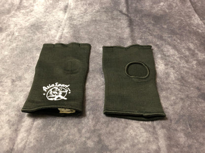Schwarze Kampfsport Innenhandschuhe AsiaSport