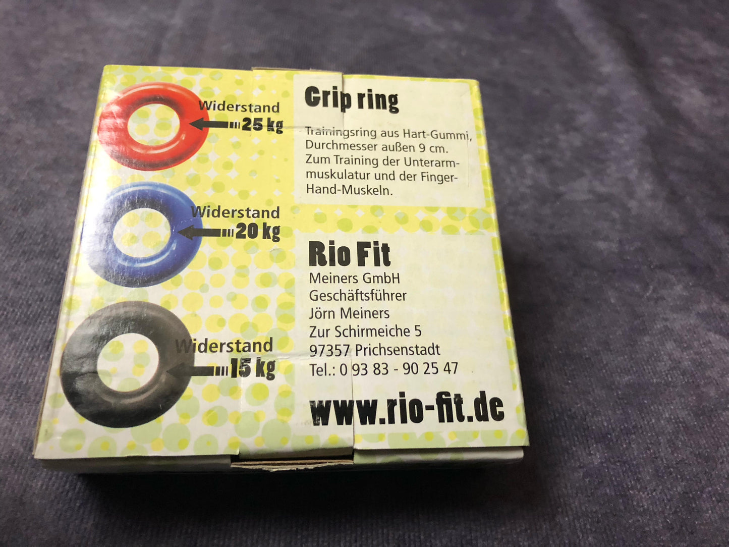 Handtrainer in Rot